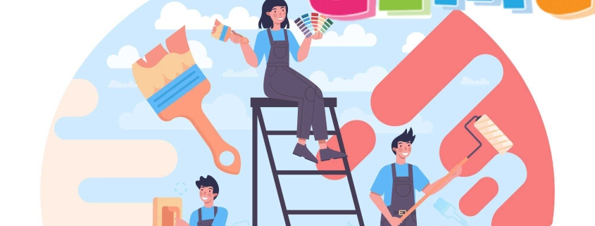 قیمت نقاشی ساختمان با مصالح