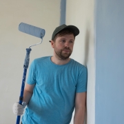 پمپ باد نقاشی ساختمان